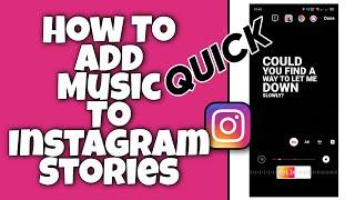 How To Add Music To Instagram Story/Post | Android/iPhone 2023