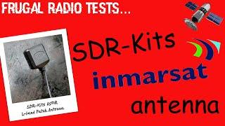 SDR-Kits frugal L-band Inmarsat patch antenna review decoding CPDLC ADS-C with RTL-SDR v3 dongle!