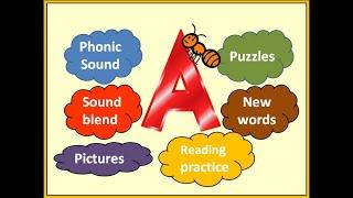 Phonics Sound | Phonic Sound of alphabet A | Alphabet sounds | Learn with ease