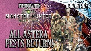 All Astera Fests Return! : Monster Hunter World