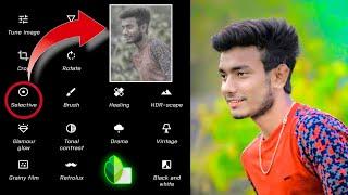 Snapseed Color Gradient New Tricks | Smooth Face Editing + White Face + Hair @ShaileshEditingzone