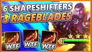 *6 SHAPESHIFTERS* INSANE ATTACK SPEED (10 CHAMPION TEAMCOMP) - BunnyFuFuu TFT