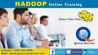 HADOOP Online Training Demo Session by Quontra Solutions