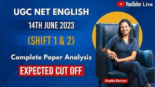 UGC NET English (14th June 2023): Complete Analysis & Expected Cut Off