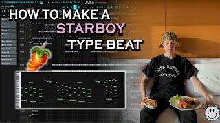 HOW TO MAKE A HYPERPOP BEAT FOR STARBOY ! | FL Studio Tutorial