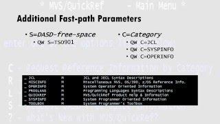 QW0002 Fast-path commands