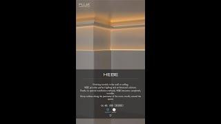 HEBE - Ceilling Cove Lighting by FLUA