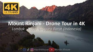 Rinjani Drone View in 4K