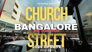 Church Street Bangalore | MG Road Bangalore | Bangalore Vlog | Best Street Shopping in Bangalore 4k
