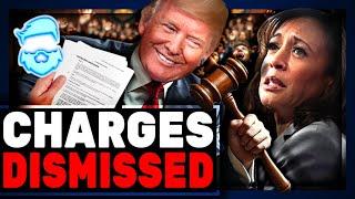 Donald Trump Charges DISMISSED Case Collapsing & REFUSES To Debate Kamala Harris Again (Good Reason)