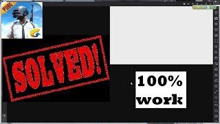 How to fix black/white screen on PUBG MOBILE NOX 100% work
