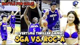 SGA VS. ROC-A FULL GAME ACTION HIGHLIGHTS! CHAMPIONSHIP THRILLER GAME! WILLIAM JONES CUP 2024