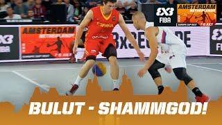 Unbelievable game-winner! Shammgod nutmeg by Bulut! - FIBA 3x3 Europe Cup 2017