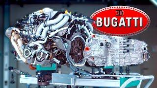 The LAST Bugatti W16 Engine