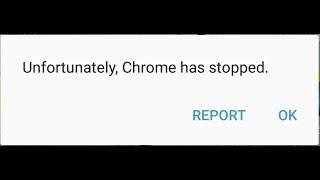 Unfortunately, Chrome has stopped working android mobile.