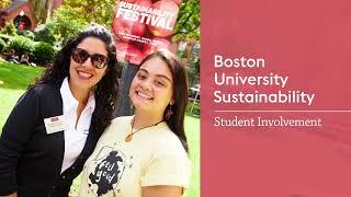 BU Sustainability Student Involvement