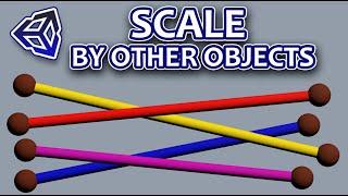 How To Scale Object By Other Objects In Unity | 3D Scale | Unity Tutorial