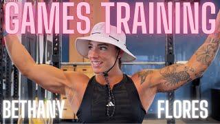 A Day of Games Training with 7x CrossFit Games Athlete Bethany Flores