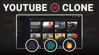 🟥 Fully Functional YouTube Clone | React | Redux | Firebase | YouTube API |