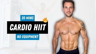 20 Min Standing Low Impact Cardio HIIT | No Equipment