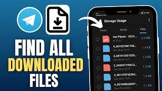 How to Find All Downloaded Files on Telegram