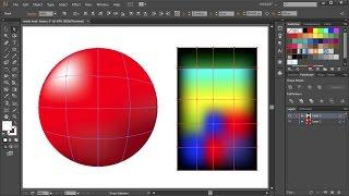 How To Use the Mesh Tool in Adobe Illustrator | Part 1 - Basic Shapes