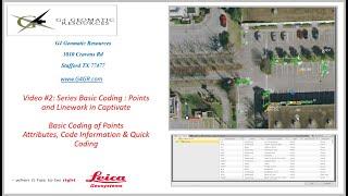 Basic Coding Linework- Video 2:   Points, attributes ,code info & Quick coding: CS20 Captivate