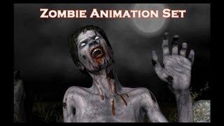 Medhue Zombie Animation Set for Dazstudio