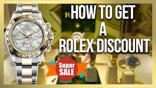 Top 5 tricks to get a discount when buying a Rolex | Can you get a discount from Rolex? Watch Divine