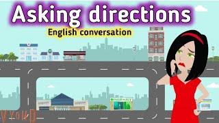 Asking and giving directions in English | English conversation | Learn English | Sunshine English