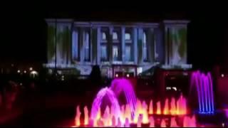 Light show in Dushanbe - 3D mapping