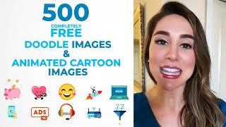 Free Download: 500 Doodle SVG Graphics & Animated Cartoon Images