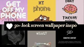 50+ lock screen wallpaper inspo