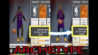 HOW TO CHANGE ARCHETYPE,MANUAL STEP-NBA2K20 ANDRIOD