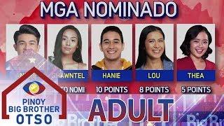 7th Adult Nomination Night Official Tally of Votes | Day 69 | PBB OTSO