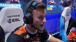 Snax 1v4 Clutch vs. NaVi + Reaction | ESL One New York 2016