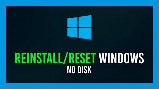 Restore/Reset Windows with no disk | Windows Repair
