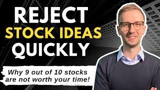 How to Quickly Find Stocks to Invest In (10 Questions!) - My Snap Judgment Investment Framework