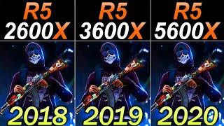 R5 2600X Vs. R5 3600X Vs. R5 5600X | How Much Performance Difference?