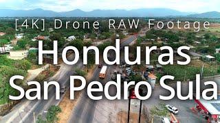 Honduras Drone_San Pedro Sula, 2019 | HD Stock Drone Video