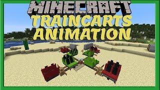 TRAINCARTS ANIMATION || Maak je eigen attractie | Plugin Tutorial