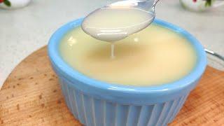 Make condensed milk yourself in 15 minutes