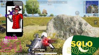 IPHONE 8 PUBG NEW STATE RUSH GAME PLAY SOLO VS SQUAD Erangle 2051