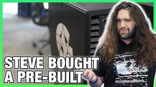 Steve Unironically Buys a Pre-Built to Use | Puget Systems Build