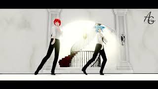 【MMD 暗殺教室】Cheating on You【Akabane Karma & Shiota Nagisa】