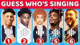 Guess Rapper - Who is Singing | Most Popular Rap Songs | Hard Quiz 99.9% Will Fail| Rap Quiz 2023