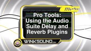 Pro Tools: Using the Audio Suite Delay and Reverb Plugins | WinkSound