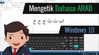 Cara mengetik menggunakan bahasa Arab di Windows 10