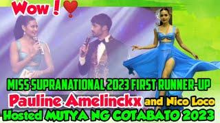 MISS PAULINE AMELINCKX and NICO LOCCO HOSTED MUTYA NG COTABATO 2023