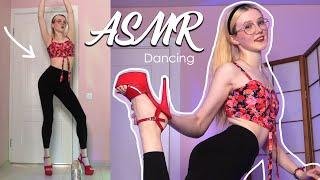 ASMR Dancing on heels for your relax  ASMR heels tapping sounds